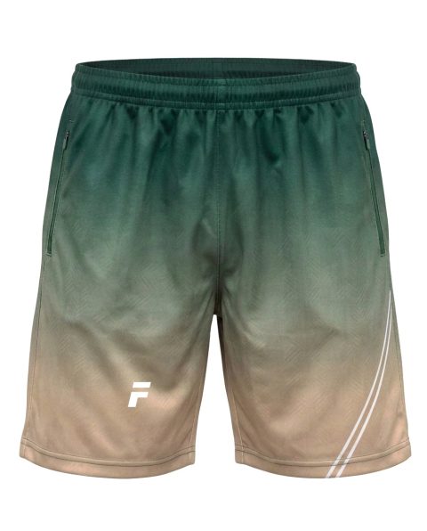 Shorts with zipped pockets