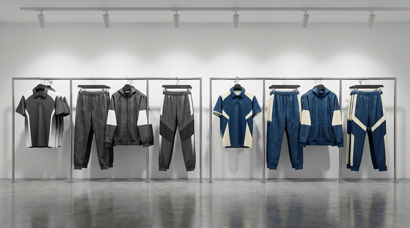 Lancer sa collection sportswear FLARE CUSTOM