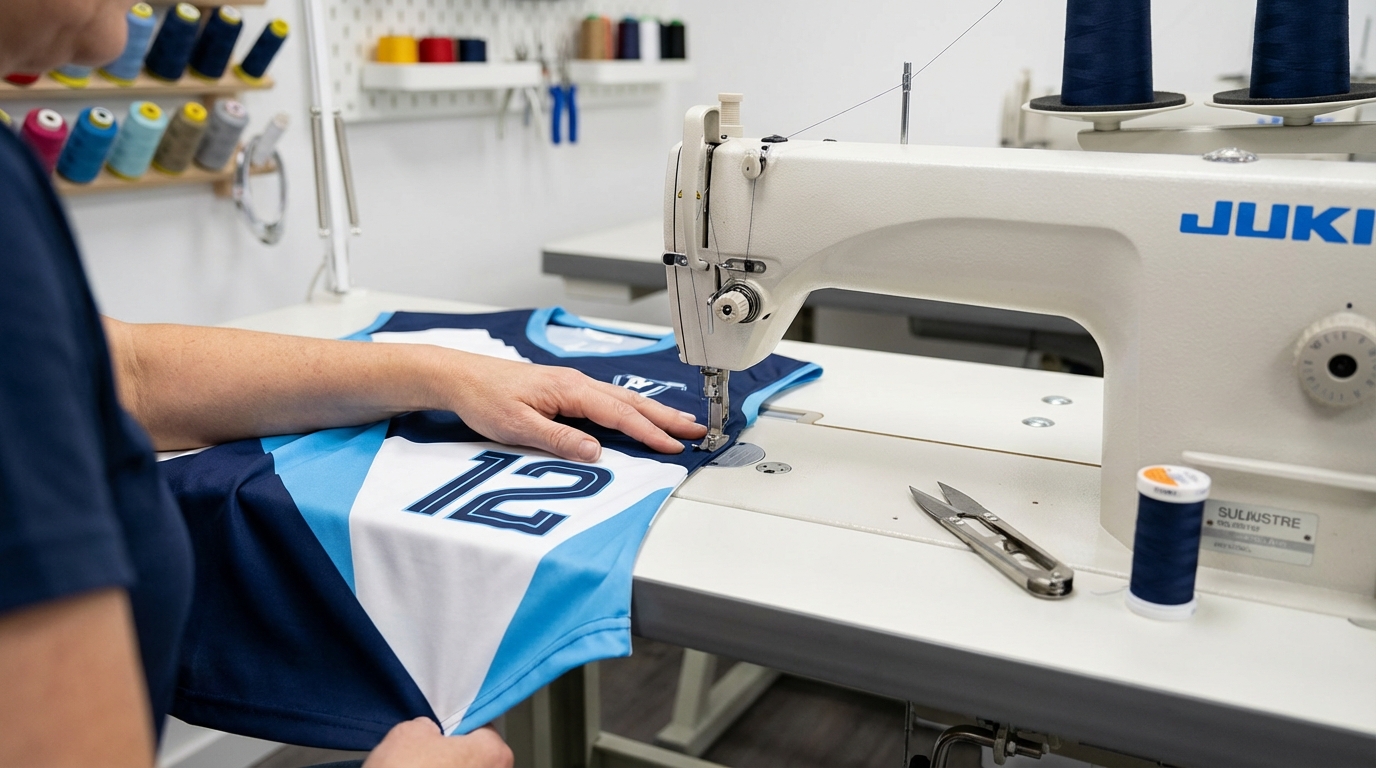 Guide des tailles FLARE CUSTOM equipements sportifs personnalises