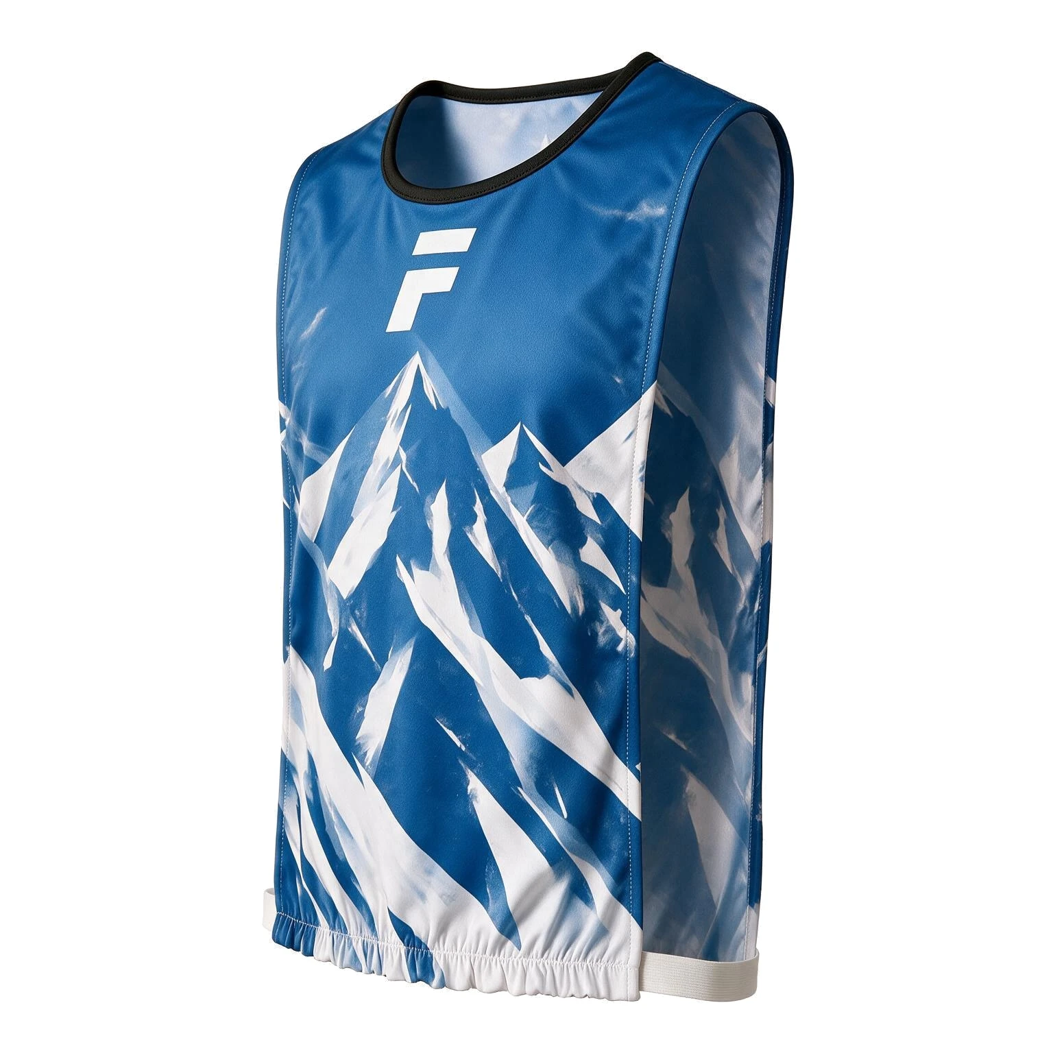 Sublimated ski race bib